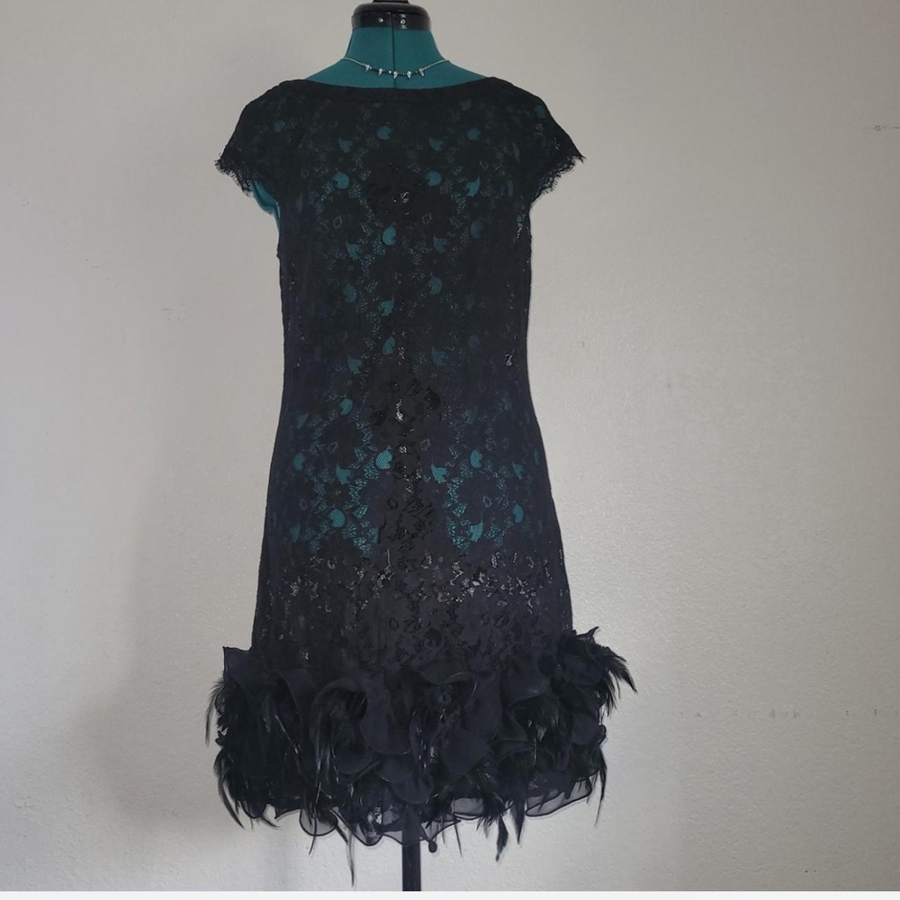 Elegant Black Lace Dress